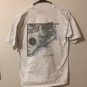 90’s outer banks single stitch tee shirt